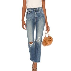 Mother High Waisted Rider Ankle Jeans